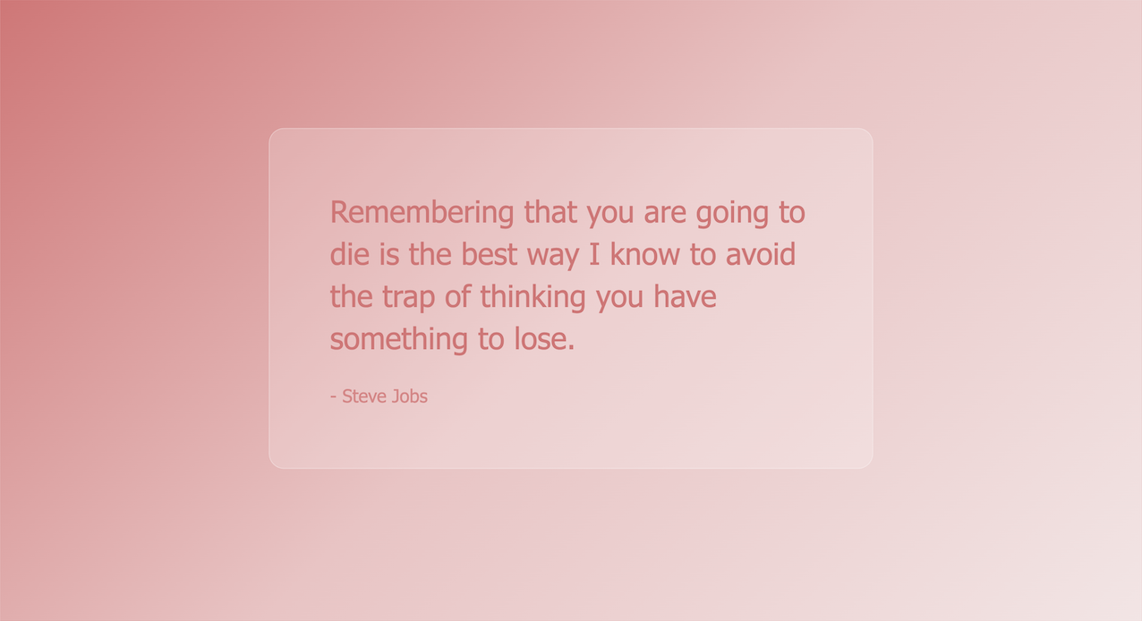 Steve Jobs Quote